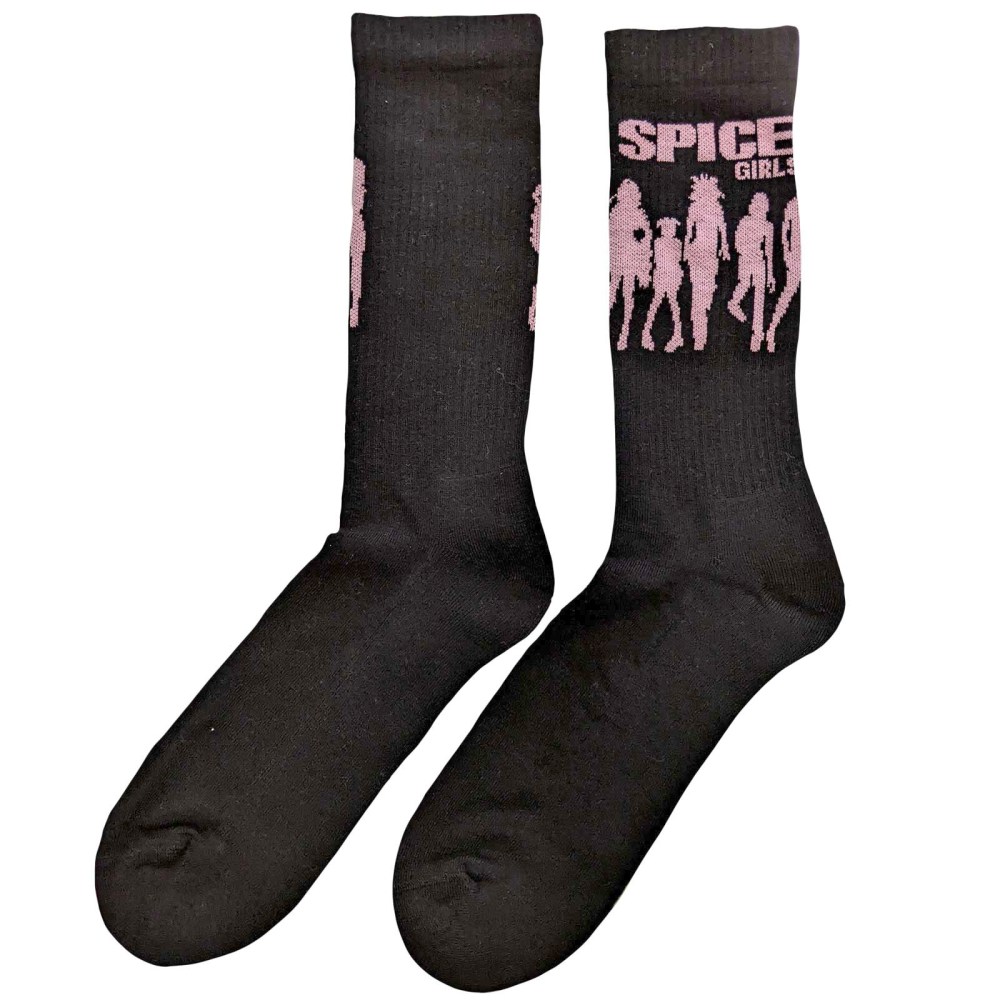 Spice Girls - Silhouette Chaussettes - EU 40-45 - Noir
